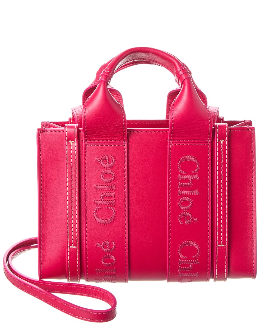 CHL - CC o? Woody Mini Leather Tote