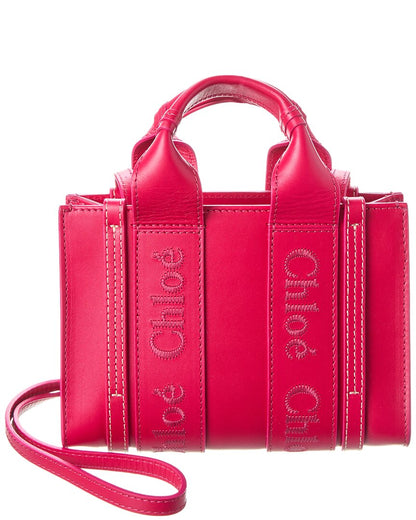 CHL - CC o? Woody Mini Leather Tote