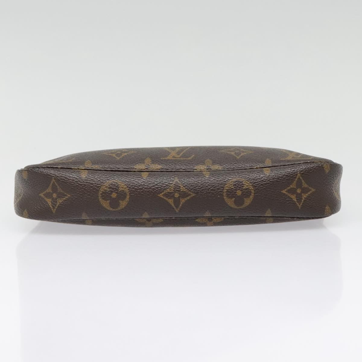 Louis Vuitton Pochette Accessoire  Canvas Clutch Bag