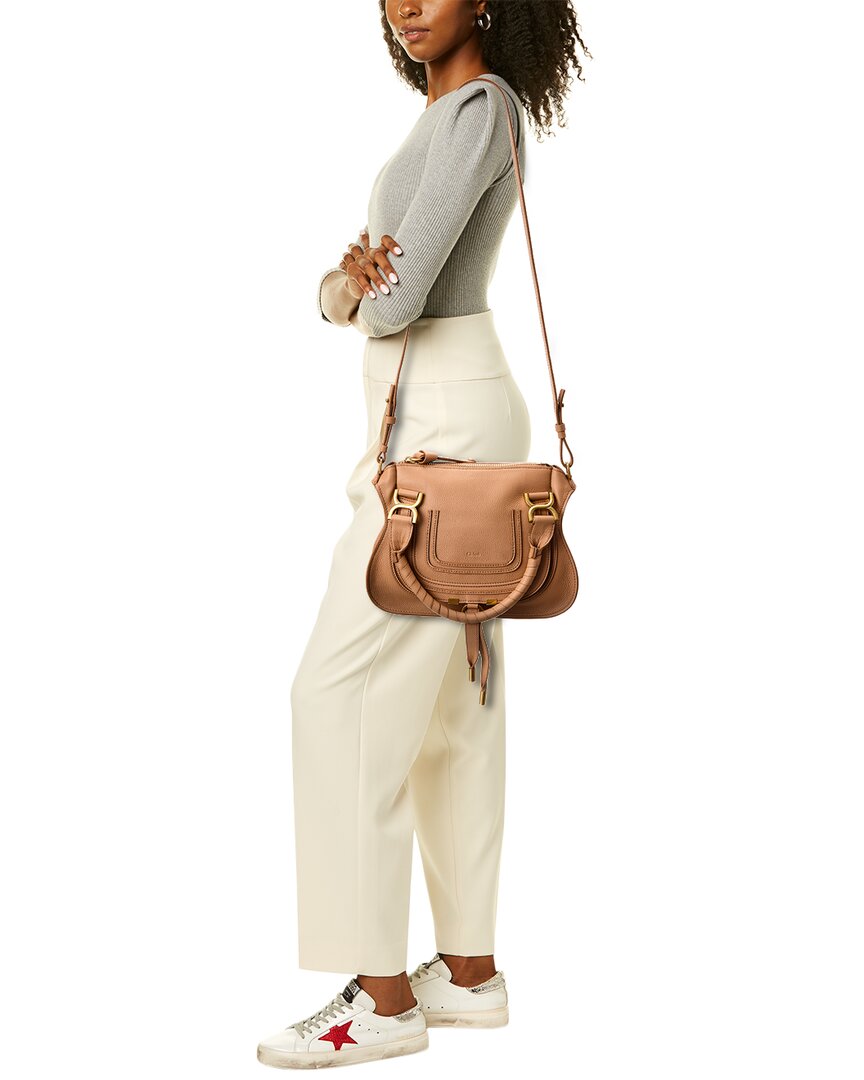 CHL - CC o? Marcie Small Leather Satchel