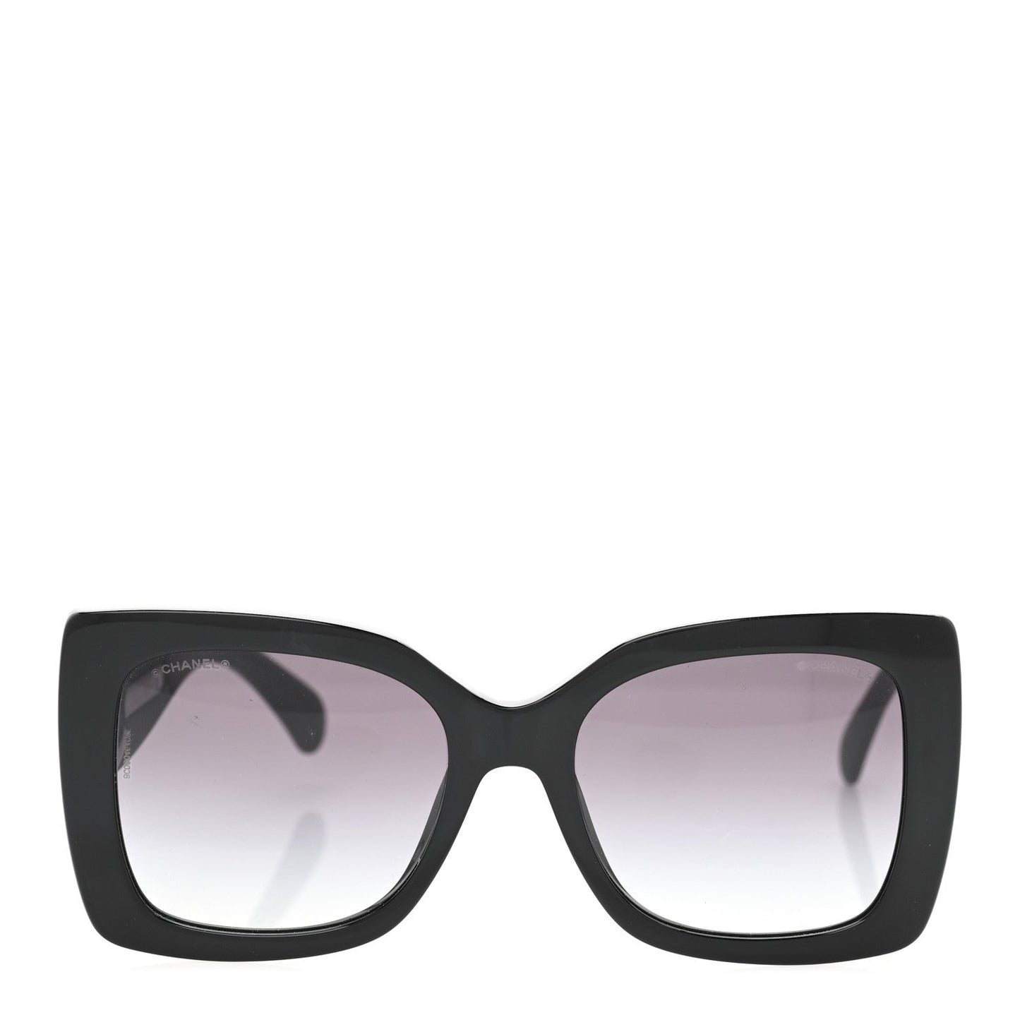 Amelia Square Polarized CC Sunglasses 5494-A Black