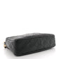 Amelia Lambskin Quilted Tassel Camera Case Black