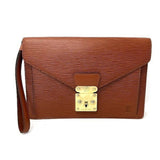 Louis Vuitton Sellier  Leather Clutch Bag