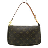 Louis Vuitton Pochette Accessoire  Canvas Clutch Bag