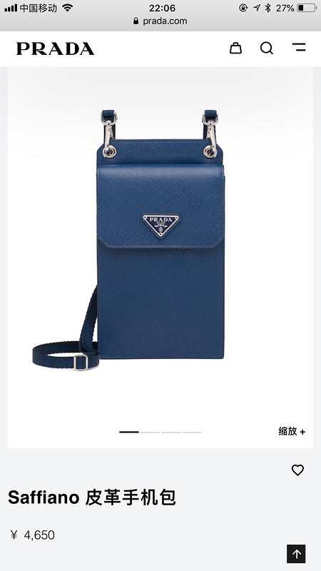Amelia- PRDA  LUXURY BAGS - 856