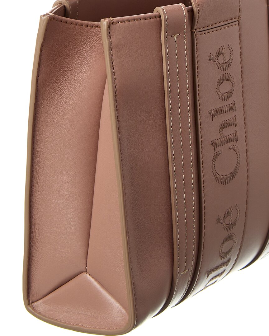 CHL - CC o? Woody Small Leather Tote