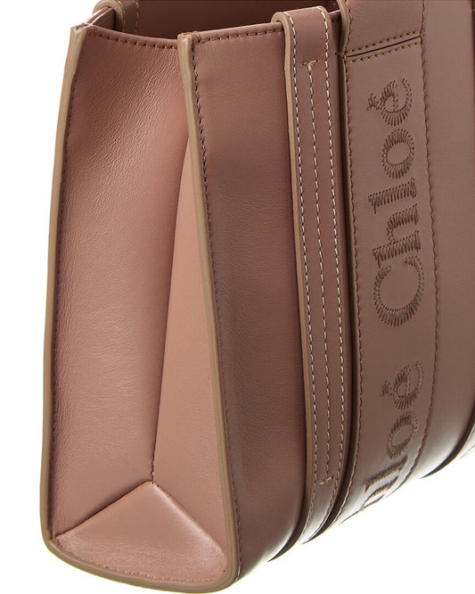 CHL - CC o? Woody Small Leather Tote