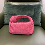 BV Mini Jodie Bag For Women 11in/28AmeliaIn Cranberry 651876VCPP56419