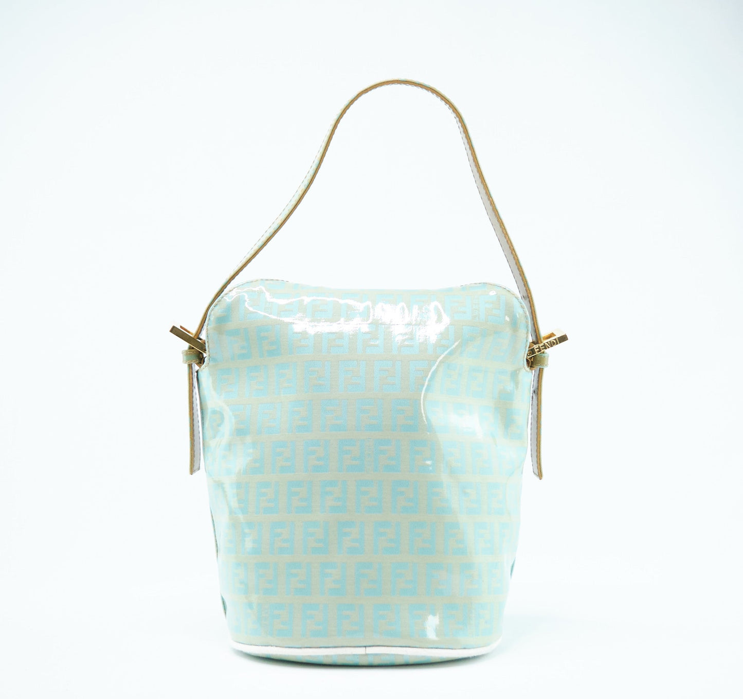 Fendi Zucchino Canvas Bucket Bag - '10s