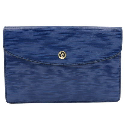 Louis Vuitton Montaigne  Leather Clutch Bag