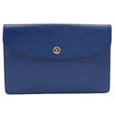 Louis Vuitton Montaigne  Leather Clutch Bag
