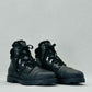 FENDI Fur Trim Black Size EU 39 Ankle Boots