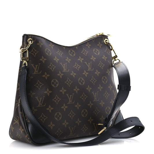 Louis Vuitton Monogram Odeon MM Black