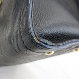 Louis Vuitton Three MM Emplant Leather Monogram Shoulder Bag