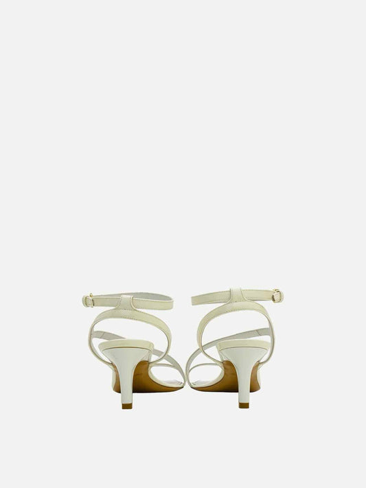 LOUIS VUITTON Signature White Size EU 38 Heeled Sandals