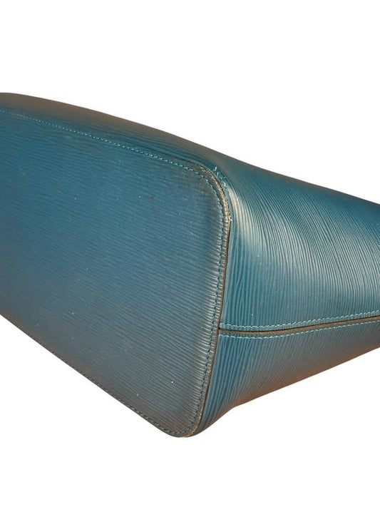 Louis Vuitton Blue Epi Neverfull MM