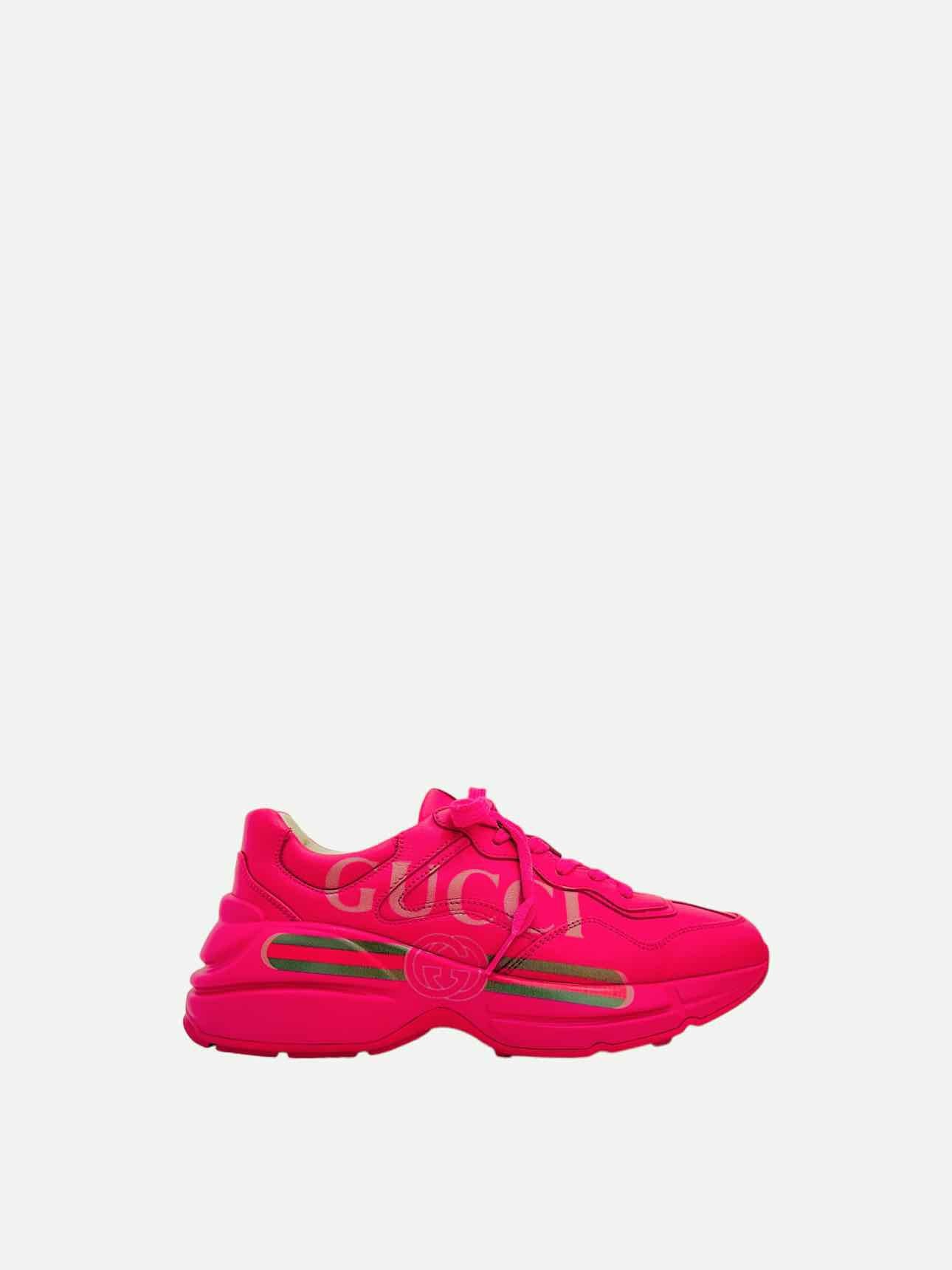 GUCCI Rython Pink Size EU 37 Sneakers