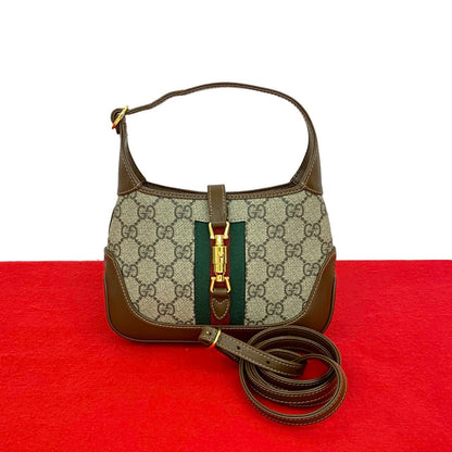 Gucci GG Supreme Leather Shoulder Bag