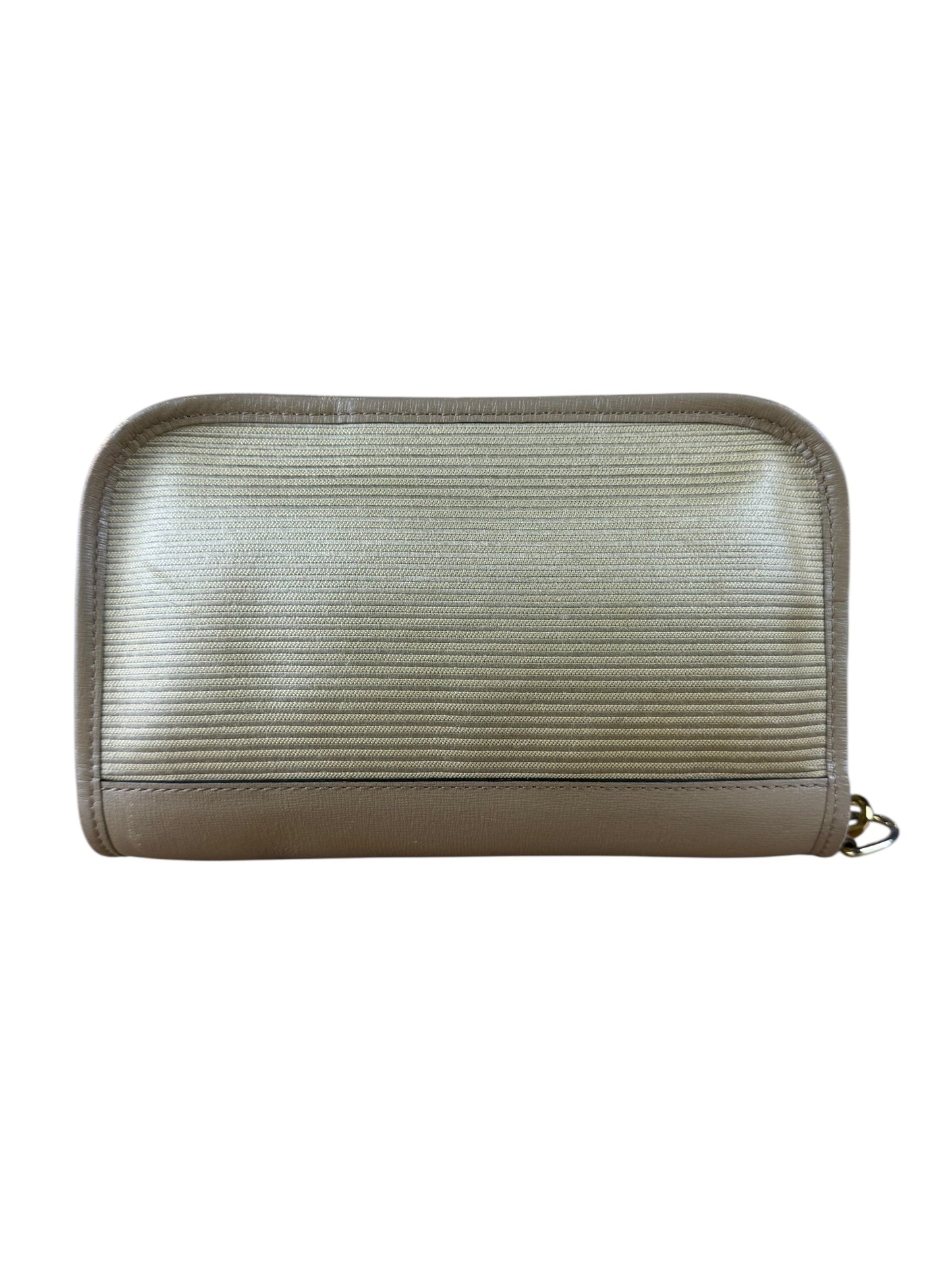YSL   Grey Leather Travel Pouch