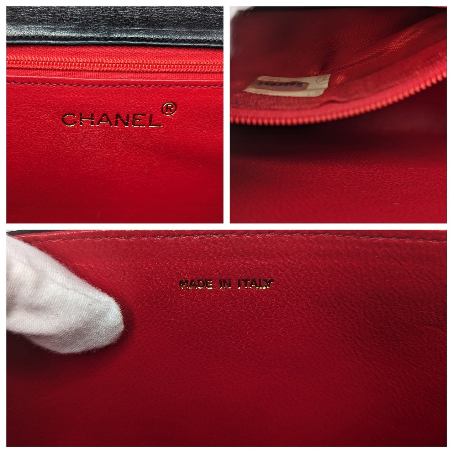 Chanel   Satin Quilted CC Tassel Flap Bag