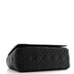 Christian Dior Calfskin Cannage Medium Caro Bag Black