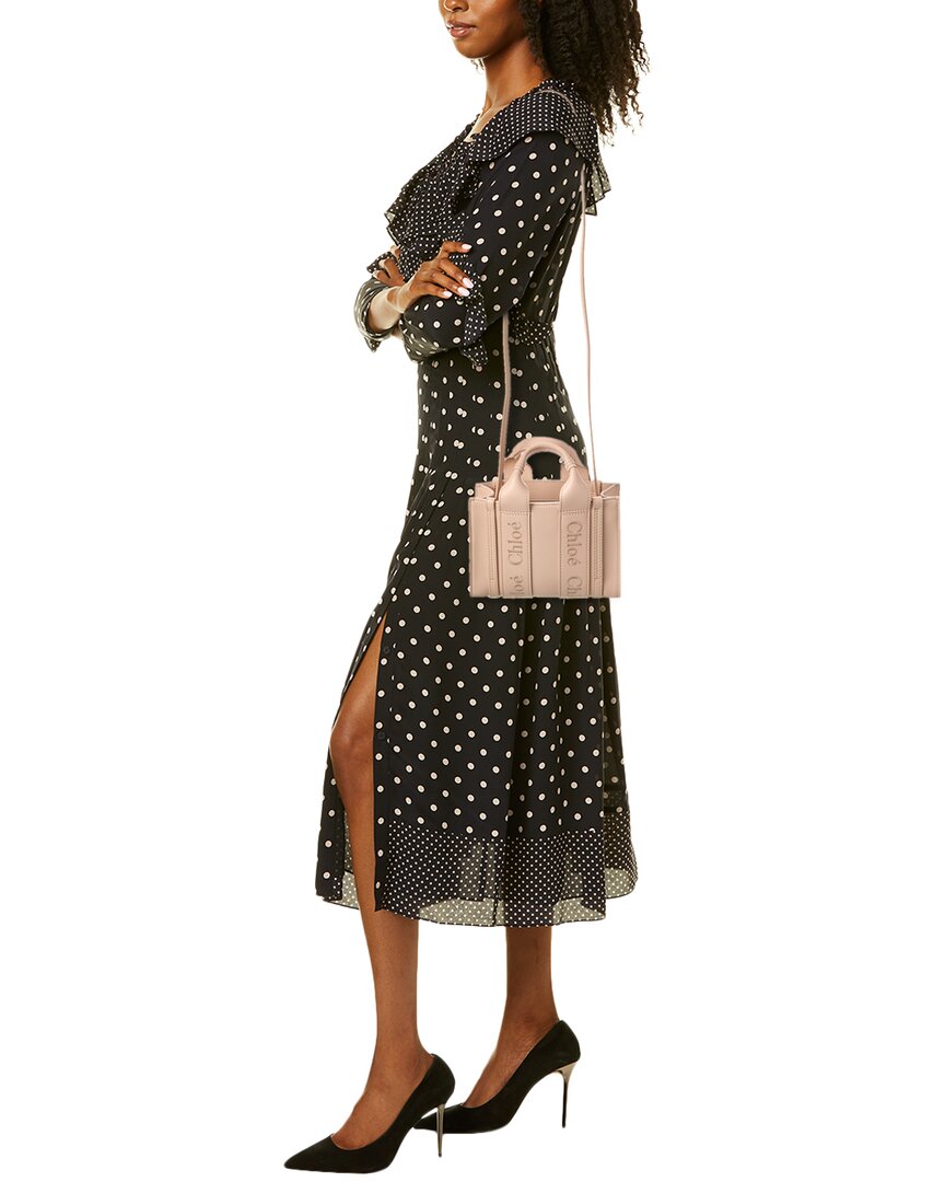 CHL - CC o? Woody Mini Leather Tote
