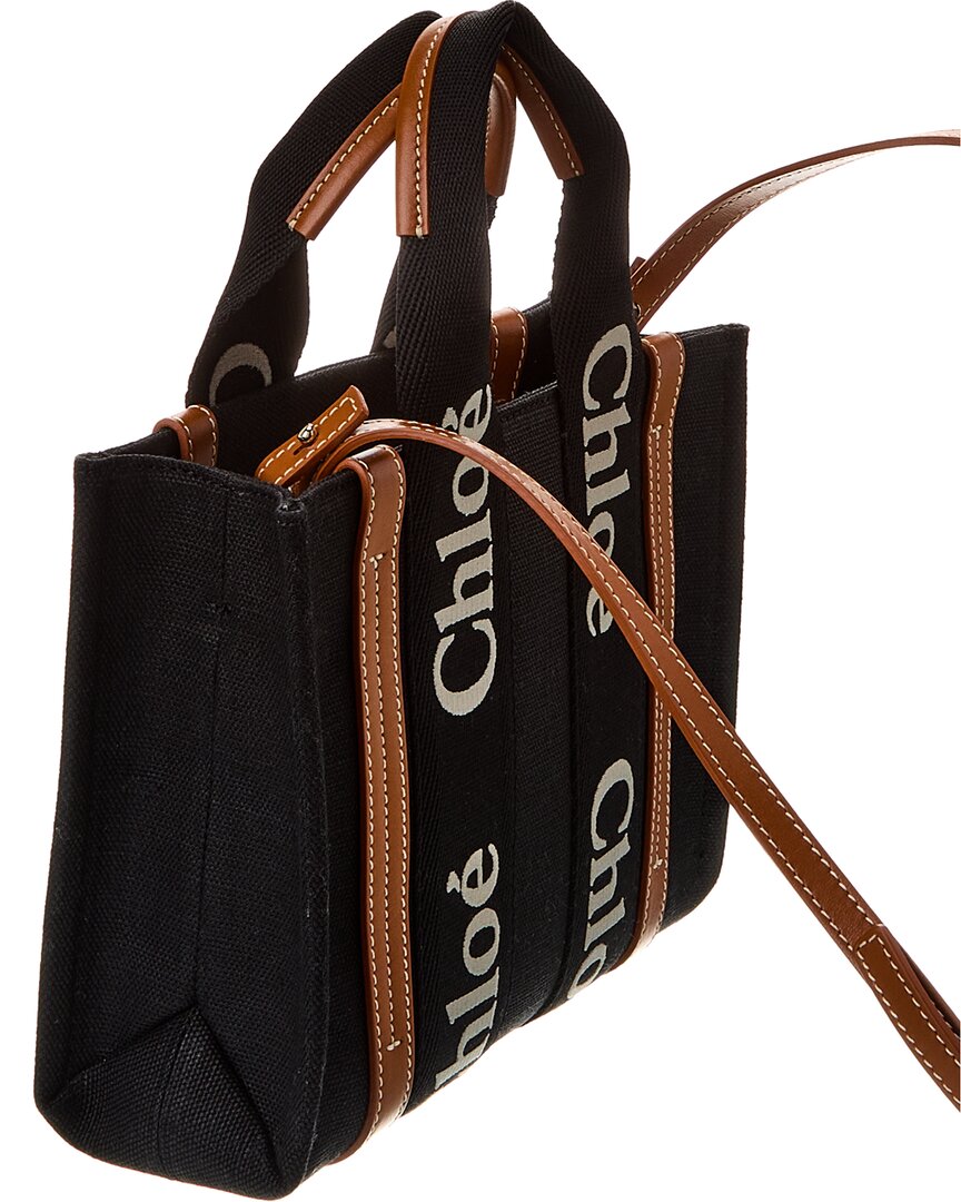CHL - CC o? Woody Small Canvas & Leather Tote