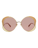 CHL - CC oe Round-Frame Metal Sunglasses