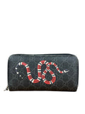 Gucci Kingsnake GG Zippy Wallet