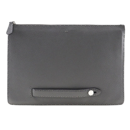 Fendi Selleria  Leather Clutch Bag