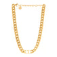 Christian Dior Metal Danse    Etoile Chain Choker Necklace Gold