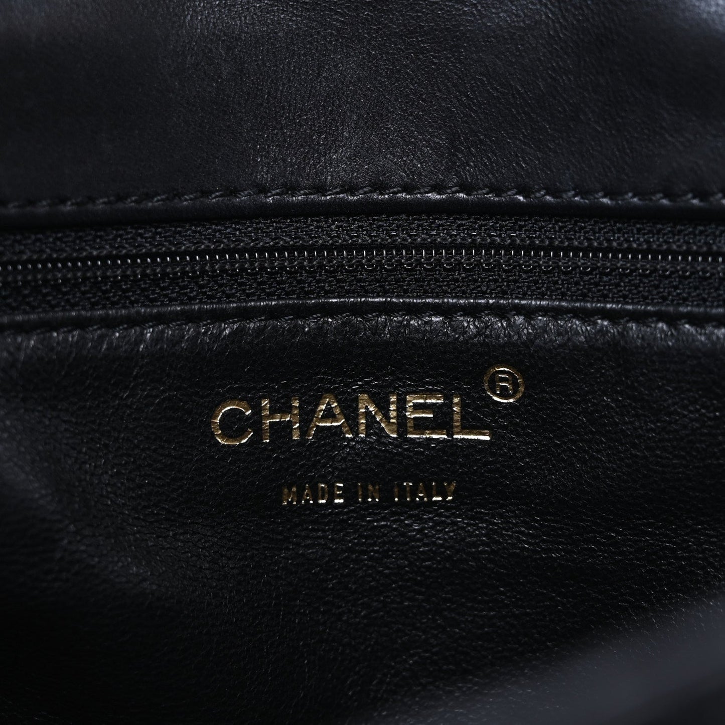 Amelia Lambskin Quilted Clutch Black
