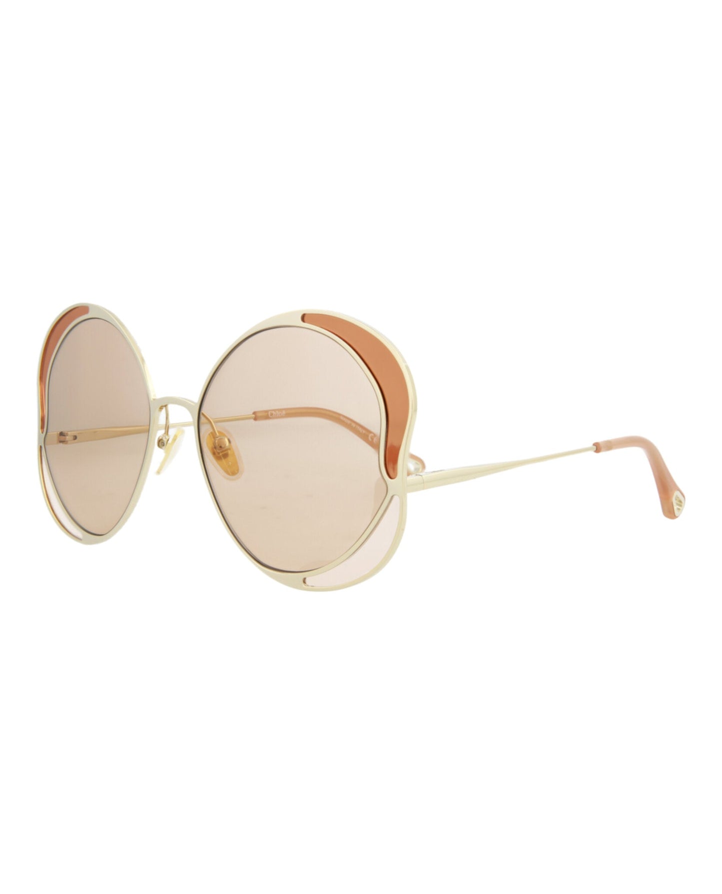 CHL - CC oe Round-Frame Metal Sunglasses