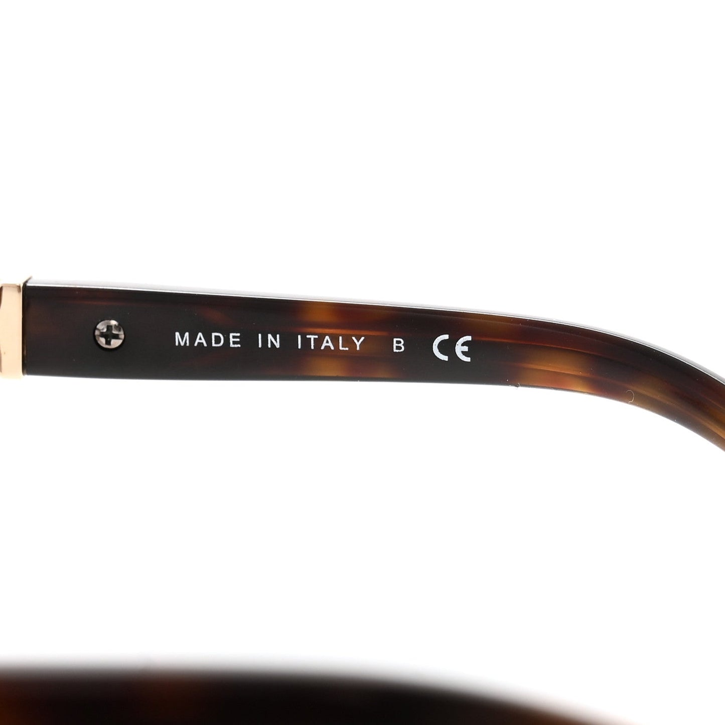 Amelia Acetate CC Chain Sunglasses 5260-Q Tortoise