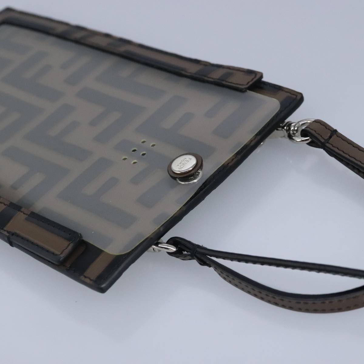 Fendi Zucca  Canvas Clutch Bag (Pre-Owned)