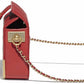 Chanel Calfskin Chevron Quilted Paris Hamburg Rock The Corner Minaudiere Bag
