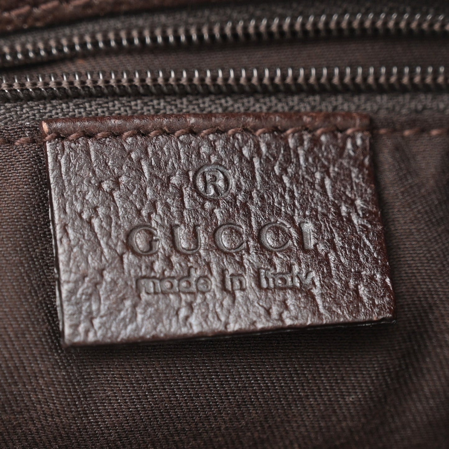 Amelia Monogram Small Eclipse Tote Brown