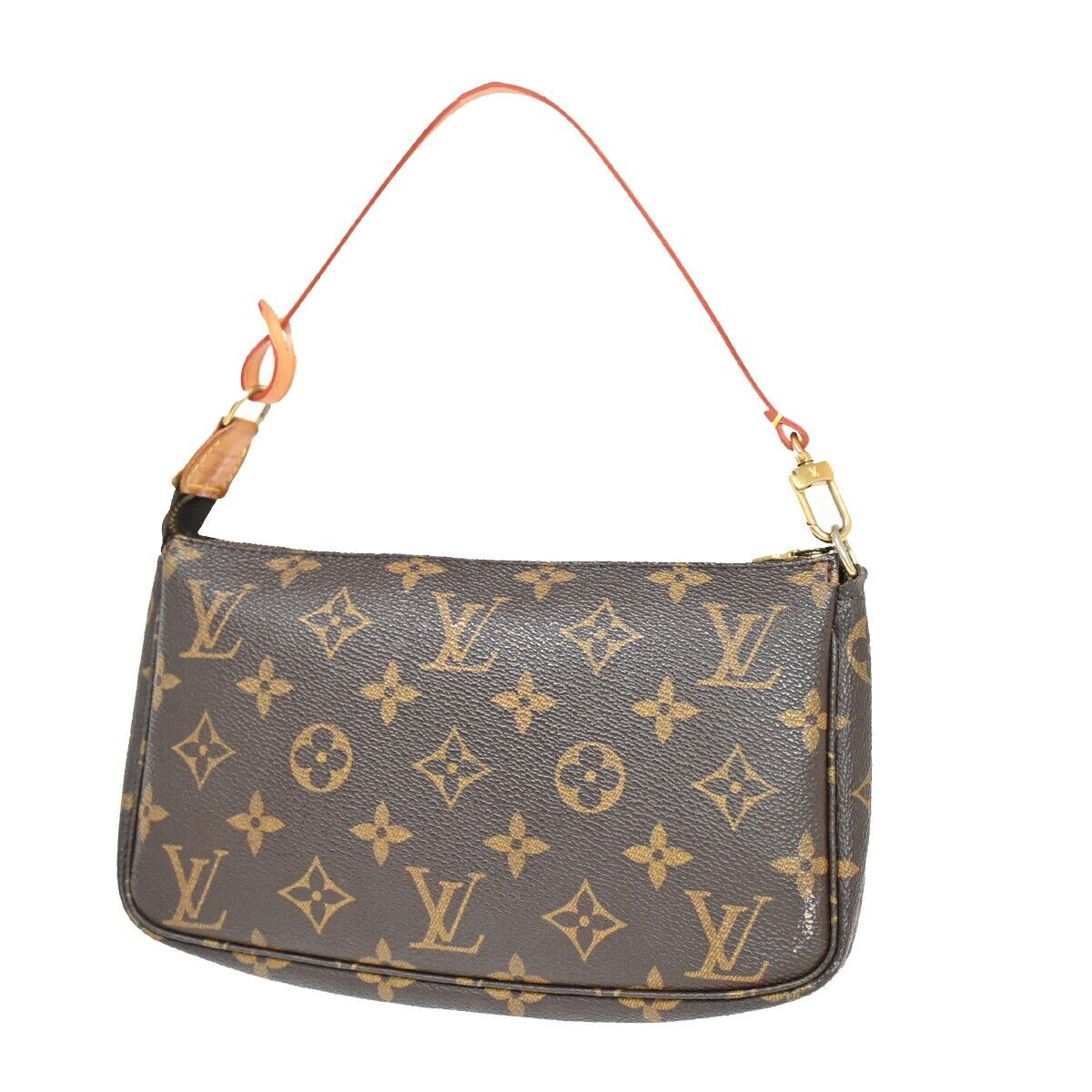 Louis Vuitton Pochette Accessoires  Canvas Clutch Bag