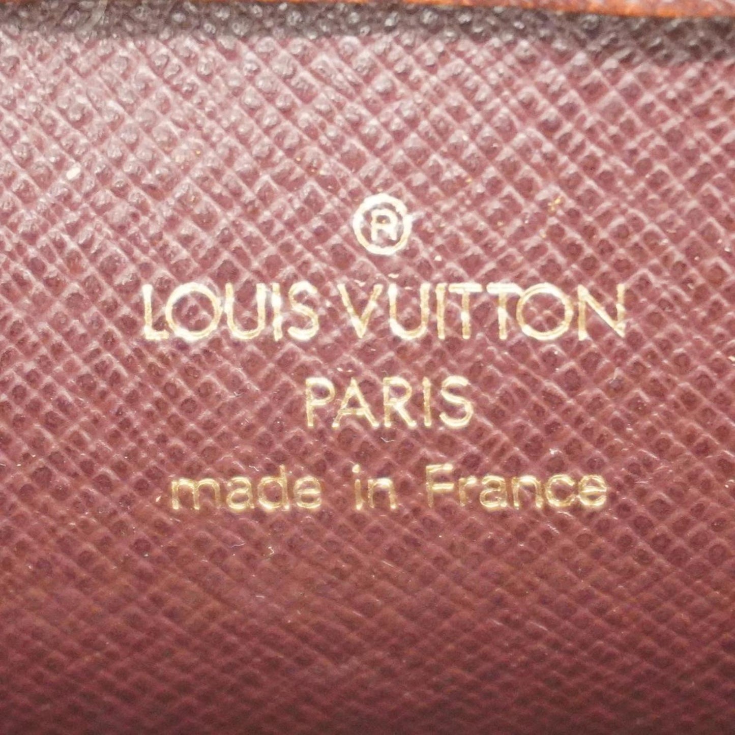 Louis Vuitton Baikal  Leather Clutch Bag