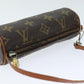 Louis Vuitton Papillon  Canvas Clutch Bag