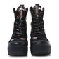 Louis Vuitton Suede Calfskin Catogram Laureate Platform Desert Boots Black Marron
