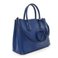 Prada Saffiano Cuir Small Double Bag Inchiostro
