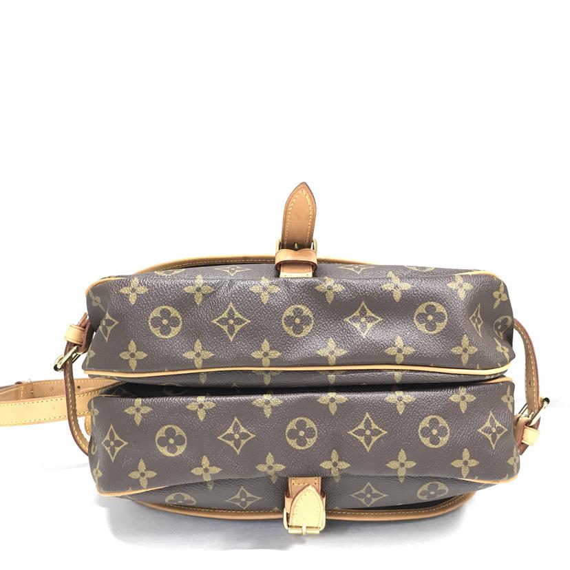 Louis Vuitton Saumur 30 Shoulder Bag Monogram Brown