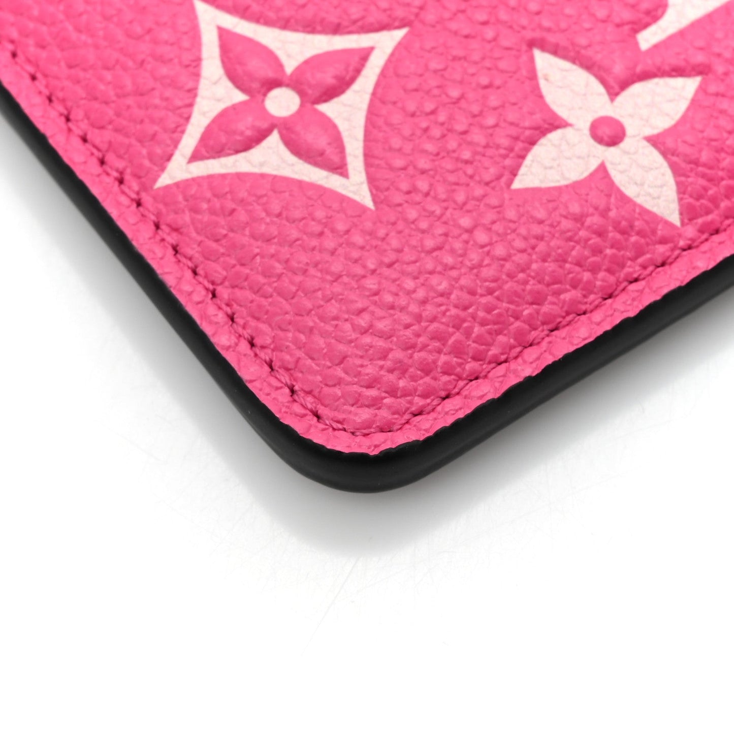 Louis Vuitton Empreinte Spring In The City Card Holder Black White Pink