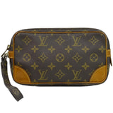 Louis Vuitton Marly Dragonne  Canvas Clutch Bag