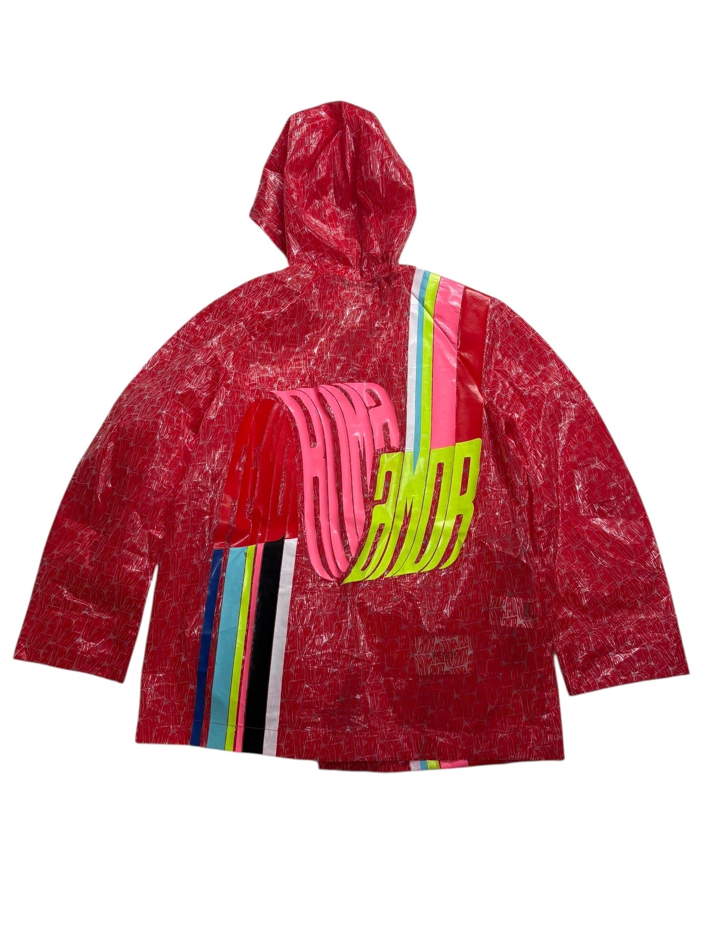 Fendi PVC Multicolor Zip-Up Jacket