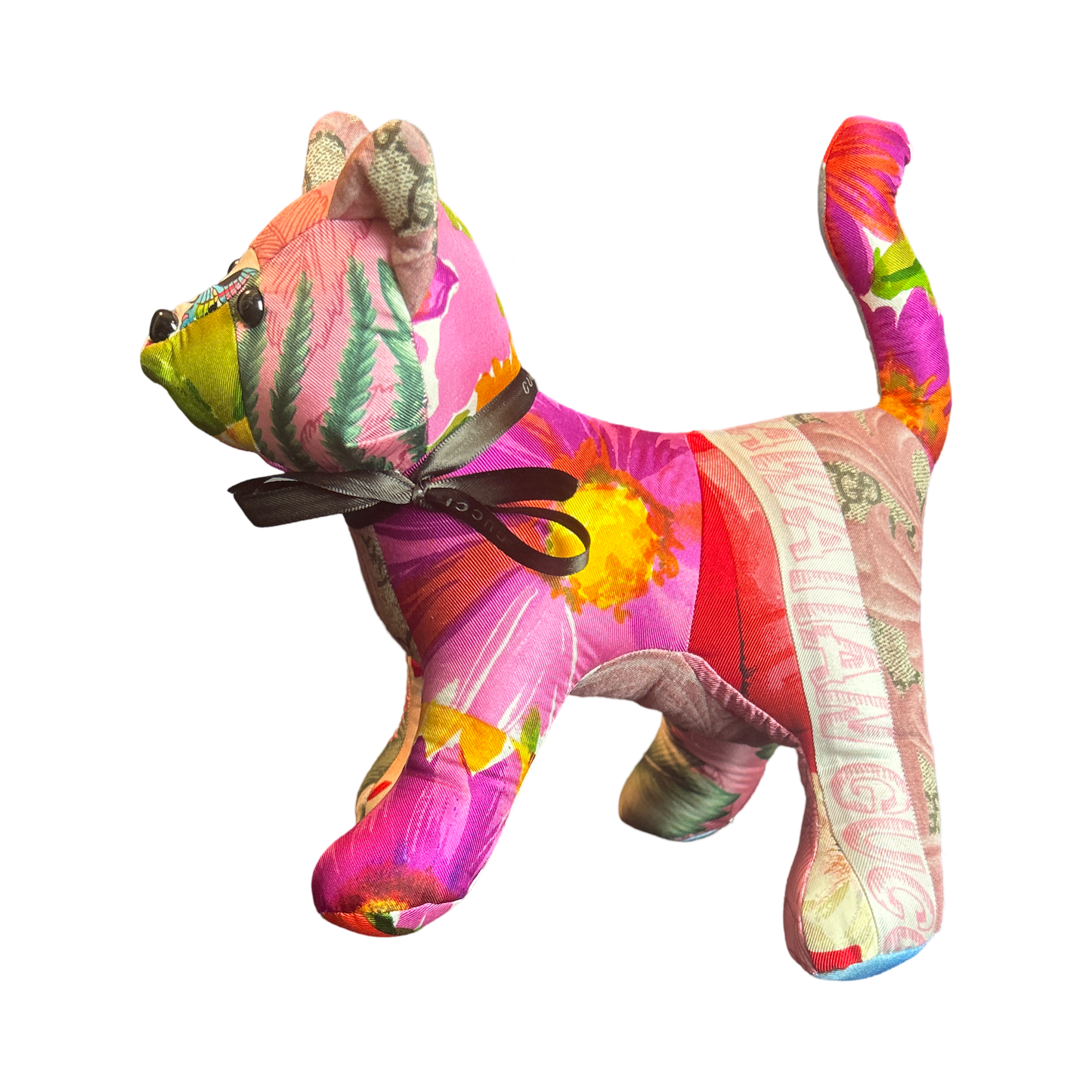 Silk Scarf Charming Kitten