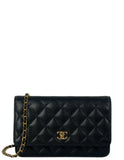 Chanel Black Caviar Leather Twistlock WOC