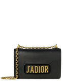 Christian Dior Black Leather J'Adior Chain Flap Bag