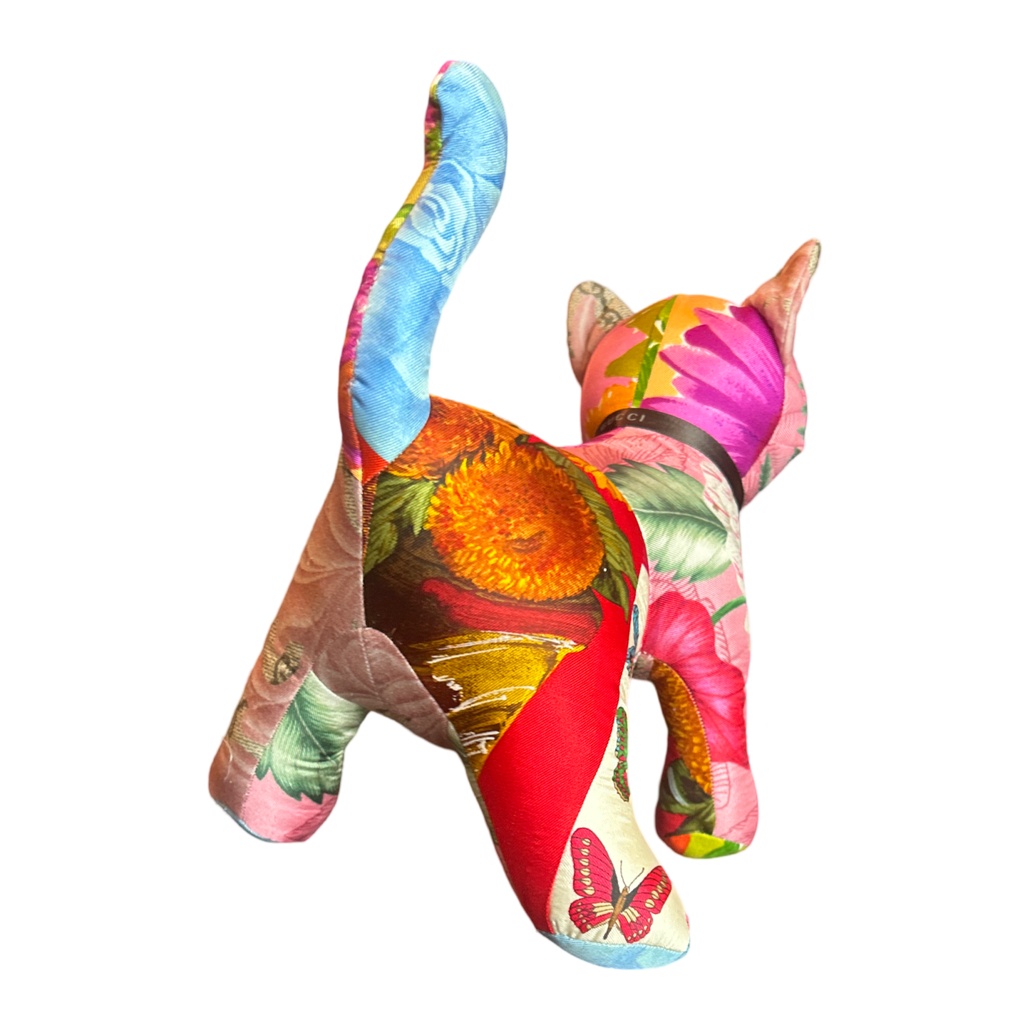 Silk Scarf Charming Kitten